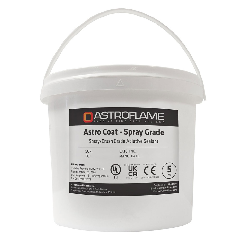 Fire Coat - Ablative Spray Grade (5kg Tub)